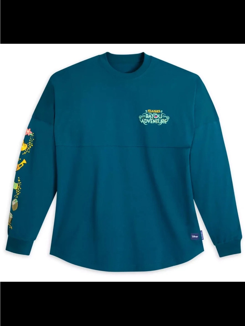 DISNEY TIANA'S BAYOU ADVENTURE It's A Joyous Celebration Spirit Jersey L Glows